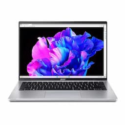 Acer NX.KPZSI.002 Swift Go OLED Display Laptop SFG14-71, Intel Core i3 13th Gen, Windows 11 Home, 14.0 Inch, 16GB RAM, 512 GB SSD - Pure Silver