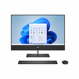 HP Pavilion 27-CA1142IN 27-ca1142in All in One Desktop, i7-12700T, 16 GB, 1 TB, Windows, 1 Year - Sparkling Black