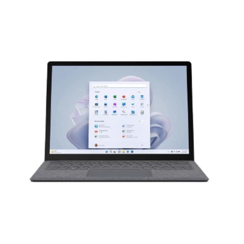 Microsoft R7B-00023 Surface Laptop 5, 13.5 Inch Touch Screen, i5-1235 U, 16 GB, 256 GB, Windows 11 - Platinum