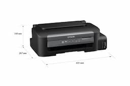 Epson C11CC85502 EcoTank M105 Wi-Fi Single Function Inkjet Black and White Printer, 34 ppm