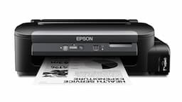 Epson C11CC85502 EcoTank M105 Wi-Fi Single Function Inkjet Black and White Printer, 34 ppm