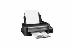 Epson C11CC85502 EcoTank M105 Wi-Fi Single Function Inkjet Black and White Printer, 34 ppm