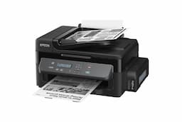 Epson C11CC83412 Eco Tank M200 Multifunction Inkjet Black and White Printer, 34 ppm