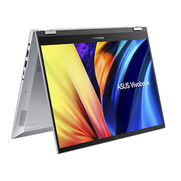 Asus TN3402QA-LZ540WS Vivobook S 14 Flip AMD Ryzen 5 5600H, 16GB (8*2) DDR4, 512GB PCIe 3.0 SSD, 14.0-inch, WUXGA (1920 x 1200), Cool Silver