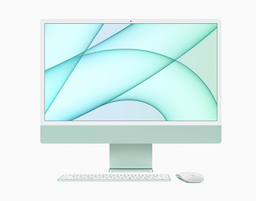 Apple (Z196-IM24) 24 Inch, 8 GB, 256 GB, M3, 8 Core, Green iMac