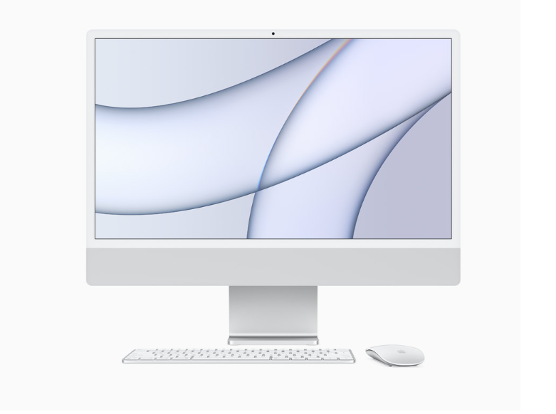 Apple (Z19E001A6-IM24) 24 Inch, 24 GB, 1 TB, M3, 8 Core, Star Light iMac