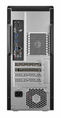 ASUS G10CE-51040F033W ROG Strix Gaming Desktop, 6 Cores Intel Core i5-10400F 10th Gen, 8GB RAM, 1TB HDD + 256GB SSD, 4GB NVIDIA GeForce GTX 1650 Graphics, 8 Kg, Windows 11 Home - Grey