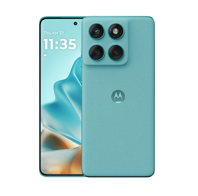 Motorola PB7G0012IN Edge 60 Fusion Smartphone MediaTek Dimensity 7400 processor, 8 GB RAM, 256 GB Storage, 6.67 Inch Display, Android 15 - Amazonite