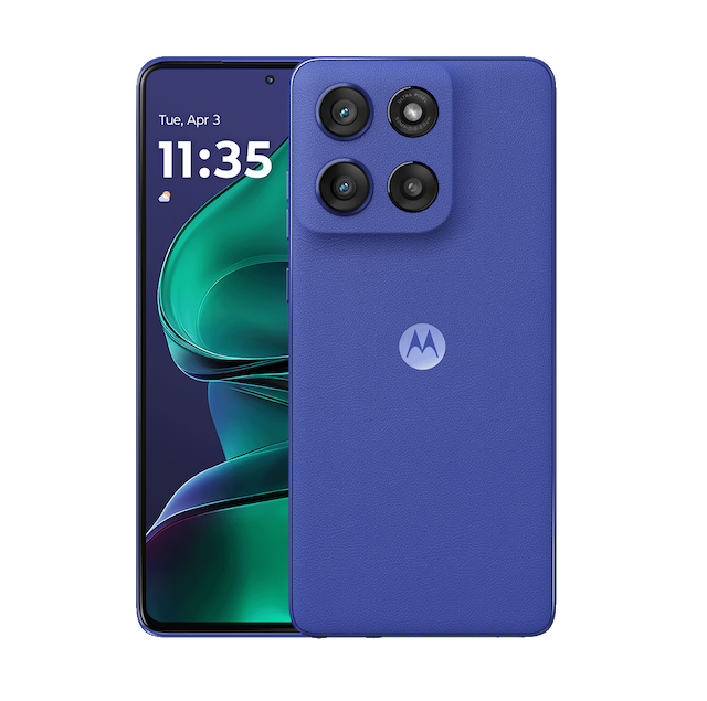 Motorola PB7S0001IN Edge 60 Stylus Smartphone Snapdragon 7s Gen 2 Mobile Processor, 8 GB RAM, 256 GB Storage, 6.67 Inch Display, Android 15 - Surf the Web