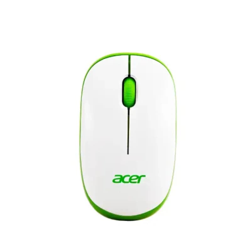 Acer 5W.50611.004 Wireless Mouse White and Green