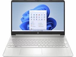 HP 15s-fr4001TU (7J3Z3PA#ACJ) Natural Silver Thin and Light Laptop, Intel Core i5 11th Gen, 16 GB RAM, 512 GB SSD, 15.6 Inch Display, Intel Iris Xe Graphics, 1.69 Kg, Windows 11 Home