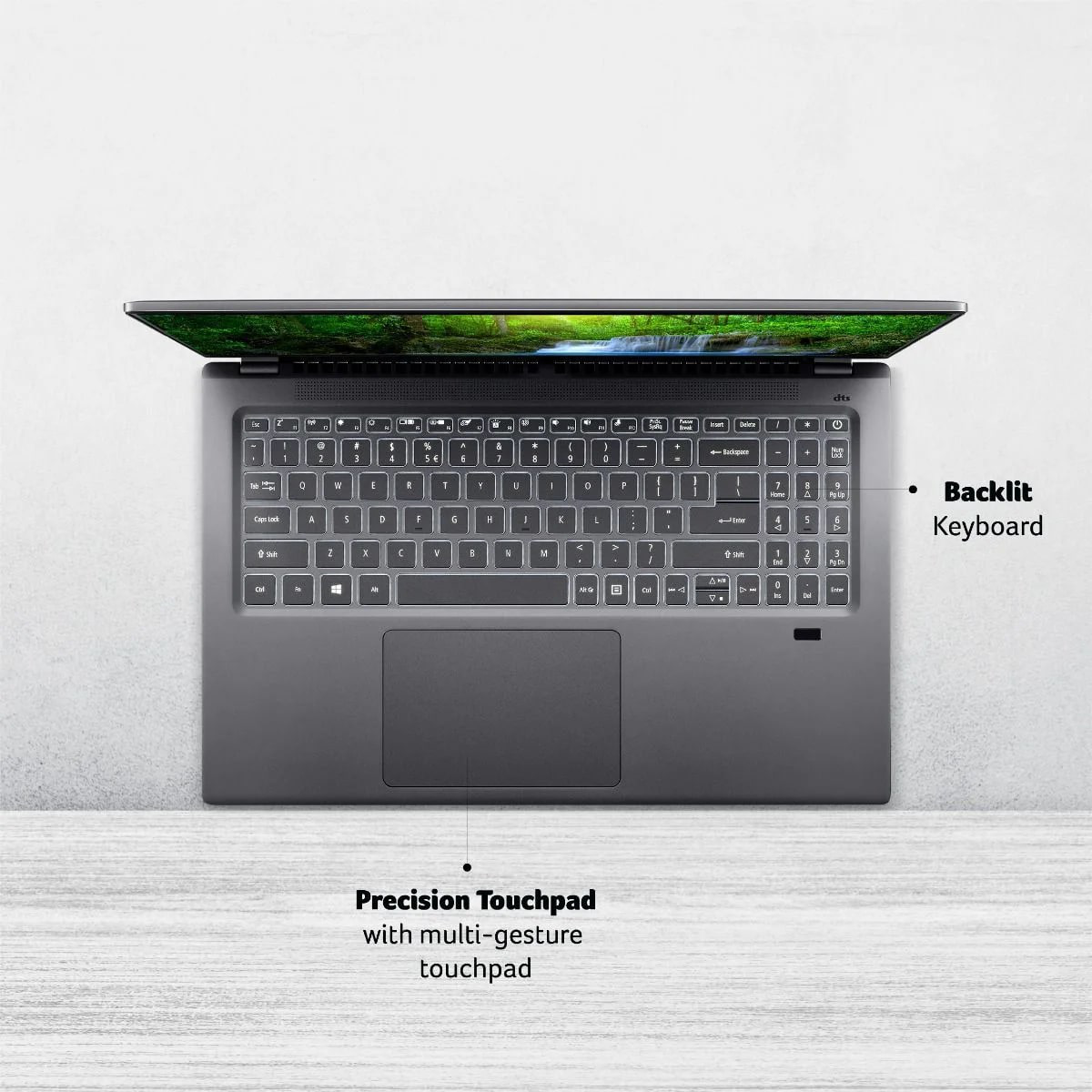Acer Swift X Powerful SFX16-51G (NX.AYLSI.001) Thin & Light Laptop, 16.1 inch Full HD 100% sRGB Display, Intel Core i7-11390H Processor , RTX 3050 Ti 4GB GDDR6 Graphics, 1 TB SSD, 16GB RAM, Fingerprint Reader, Windows 11 Home & MS Office
