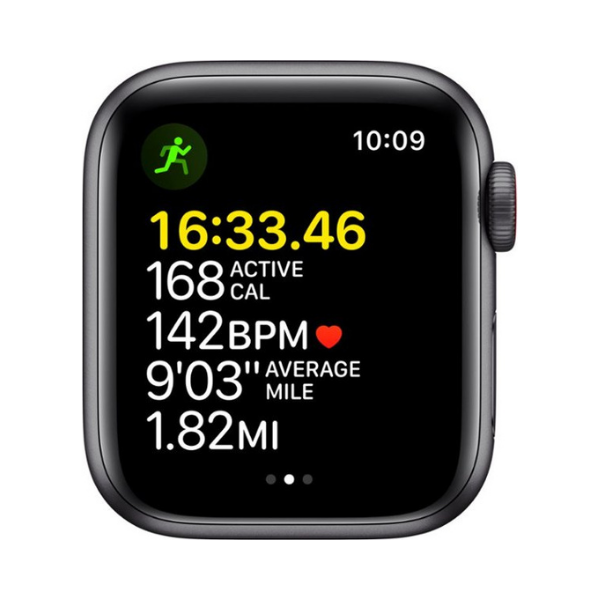 Apple Watch SE (GPS + Cellular) 40 mm Grey Aluminium Case with Sport Band - MKR33HN/A