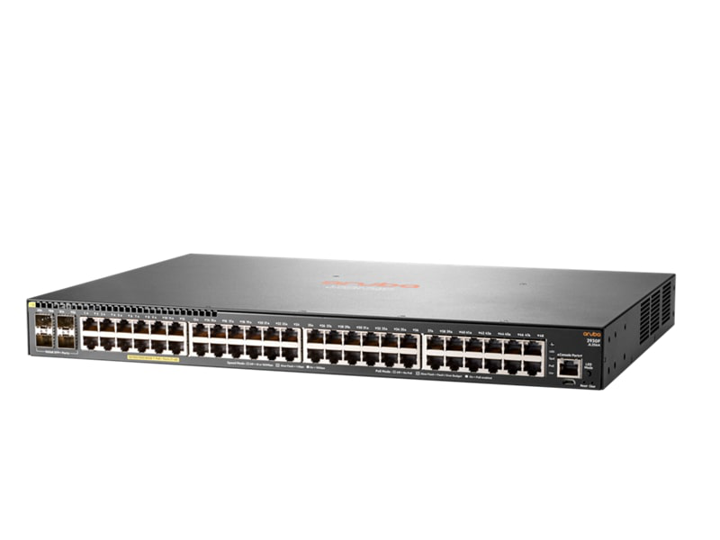 HPE Aruba JL256A 2930F 48G PoE+ 4SFP+ Switch (JL256A)