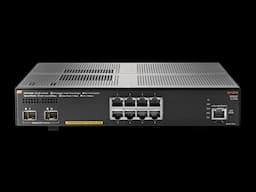 HPE Aruba JL258A 2930F 8G PoE+ 2SFP+ Switch, 90 - 264 VAC