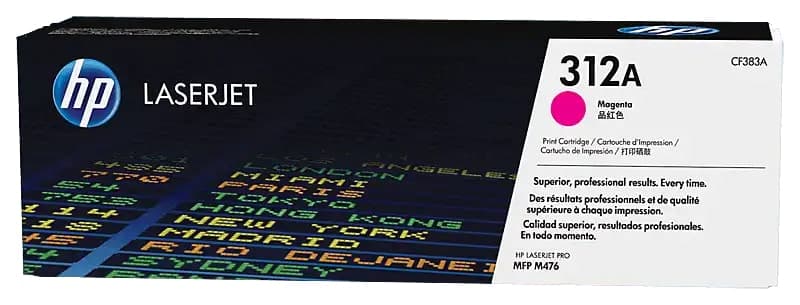 HP 312A - magenta - original - LaserJet - toner cartridge (CF383A)