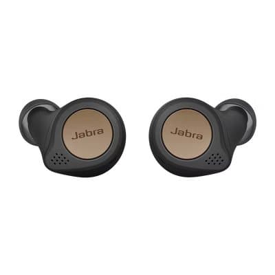 Jabra Elite Active 75t Copper Black, True Wireless Bluetooth Earbuds, Compact Design, 4th Generation, Alexa Built-in, 28 Hours Battery