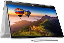HP 14-EK1010TU Pavilion x360 (7N760PA#ACJ) 13th Gen Intel Core i5-1335U, 14 inch, 16GB RAM, 1TB SSD, Win 11- Natural Silver