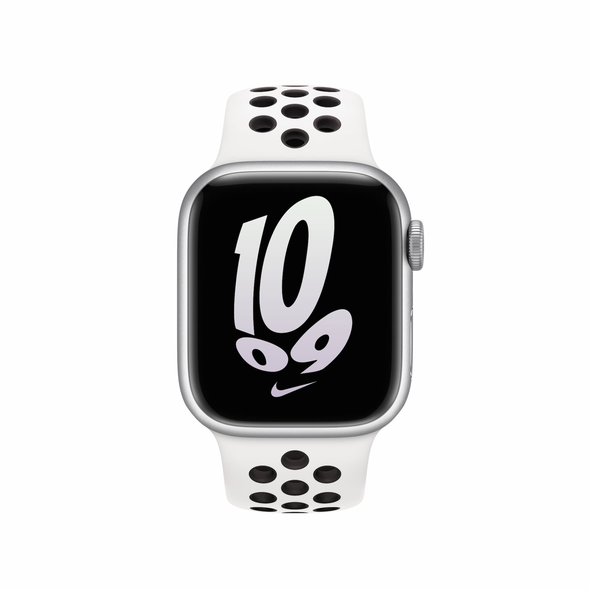 Apple MPGK3ZM/A 41mm Nike Sport Band - Summit White/Black