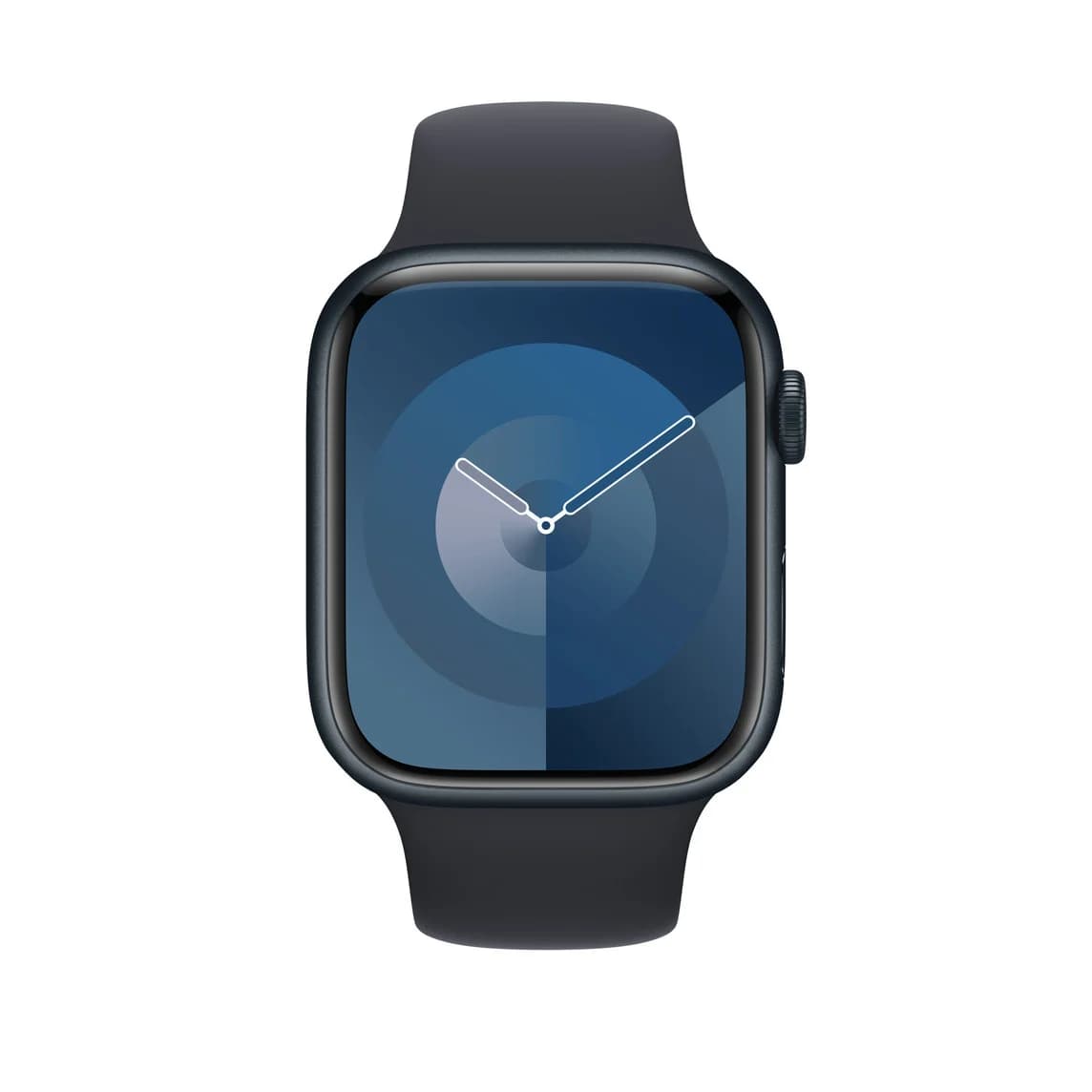 Apple 45mm Midnight Sport Band - Medium/Large, Strap for Smart watch