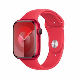 Apple 45mm (PRODUCT)RED Sport Band - Medium/Large, Strap for Smart watch