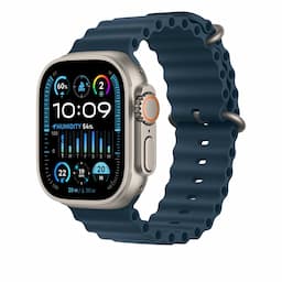 Apple 49mm Blue Ocean Band, One Size (Fits Most), Strap for Smart watch
