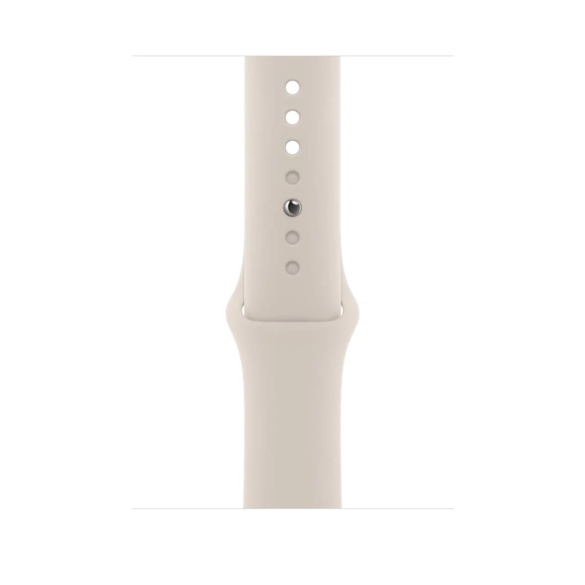 Apple 45mm Starlight Sport Band - Medium/Large, Strap for Smart watch