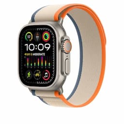 Apple 49mm Orange/Beige Trail Loop Watch Band Strap - S/M