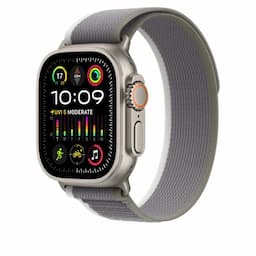 Apple 49mm Green/Grey Trail Loop Watch Band Strap - S/M