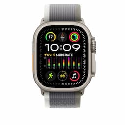 Apple 49mm Green/Grey Trail Loop Watch Band Strap - S/M