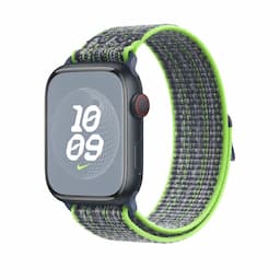 Apple 45mm Bright Green/Blue Nike Sport Loop Watch Band Strap