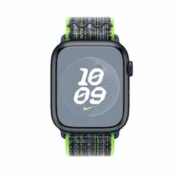 Apple 45mm Bright Green/Blue Nike Sport Loop Watch Band Strap