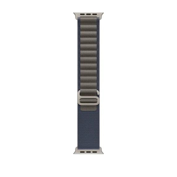 Apple 49mm Blue Alpine Loop Watch Band Strap - Small