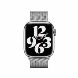 Apple 41mm Silver Milanese Loop Watch Band Strap