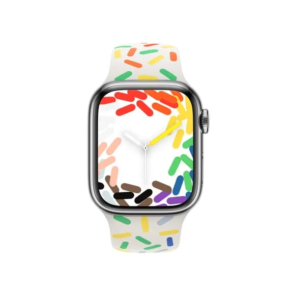 Apple Watch MUQ13ZM/A 41mm Pride Edition Sport-Band - S/M