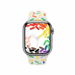 Apple Watch MUQ33ZM/A 45mm Pride Edition Sport-Band - S/M