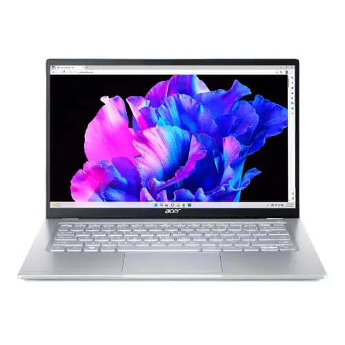 Acer NX.KG3SI.005 Swift Go 14 Thin and Light Premium Laptop AMD Ryzen 5 7530U Hexa-Core Processor, AMD Radeon Graphics, 16 GB RAM, 512 GB RAM, 14 Inch FHD Display, Windows 11 Home - Pure Silver