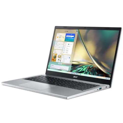 Acer UN.KDESI.003 Aspire 3 A315-24P AMD Ryzen 3 7320 U Quad-Core Processor, AMD Radeon Graphics, 8 GB RAM, 256 GB SSD, 15.6 Inch FHD Display, Windows 11 Home - Pure Silver