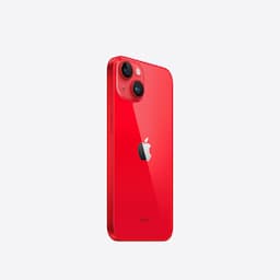 Apple iPhone 14 (MPVA3HN/A) with 128GB, iOS 16, A15 Bionic chip, 6core CPU with 2 performance, 6.1 inch OLED display, Red