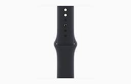 Apple MRJ83HN/A Watch Series 9 GPS + Cellular 41mm Graphite Stainless Steel Case with Midnight Sport Band - S/M