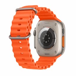 Apple Watch Ultra 2 GPS + Cellular, 49mm Titanium Case with Orange Ocean Band