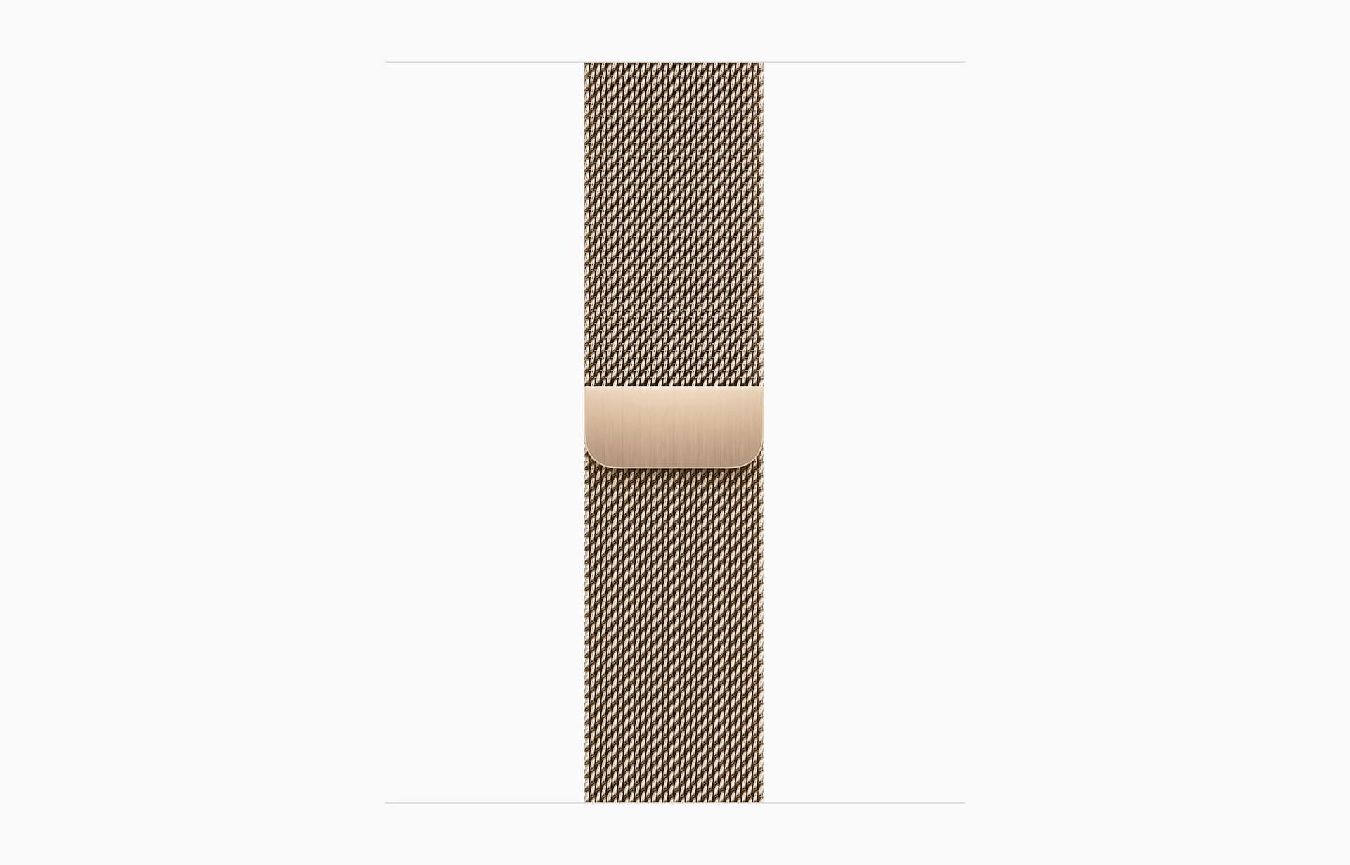 Apple Watch Series 9 GPS + Cellular 41mm Gold Stainless Steel Case with Gold Milanese Loop