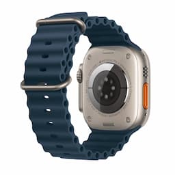 Apple Watch Ultra 2 GPS + Cellular, 49mm Titanium Case with Blue Ocean Band