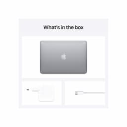 Apple MGN63HN/A Macbook Air 8GB RAM, 256GB SSD, 13.3-inch Display, 8-core CPU, 7-core GPU, mac OS - Space Grey