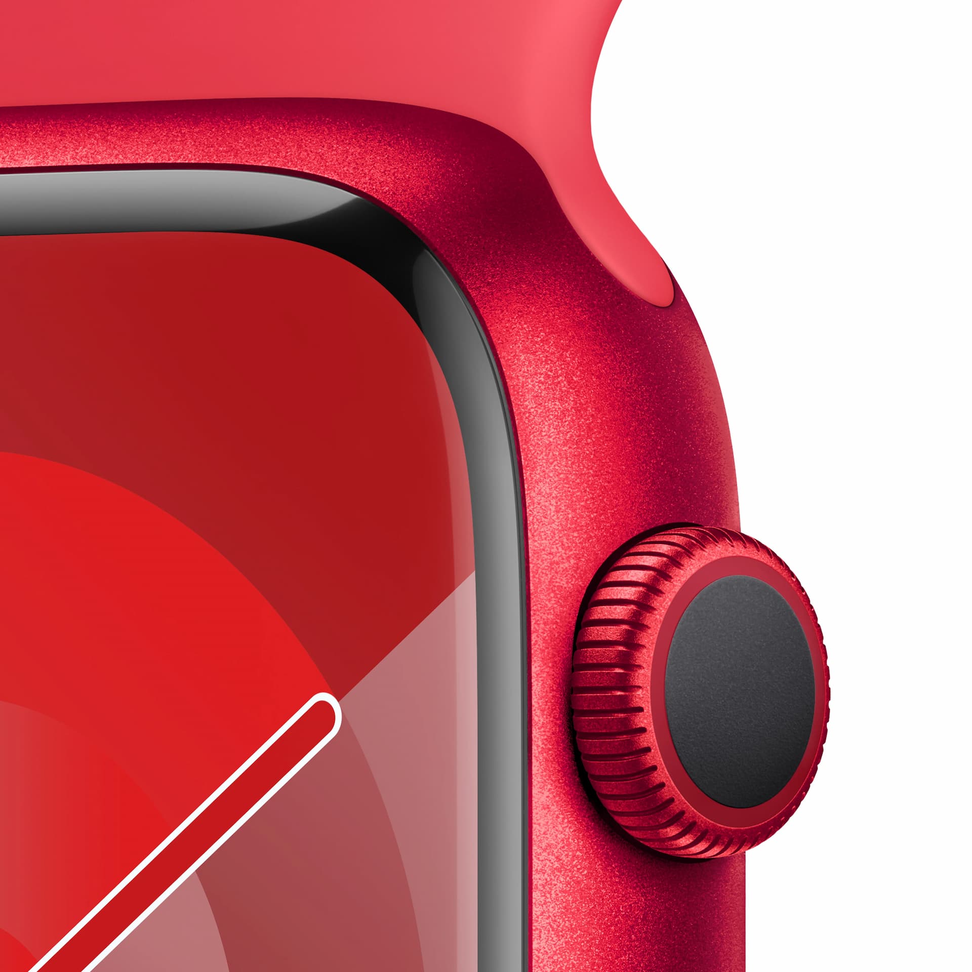 Apple Watch Series 9 GPS + Cellular 45mm (PRODUCT)RED Aluminium Case with (PRODUCT)RED Sport Band - M/L