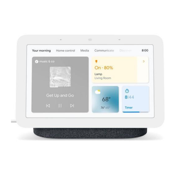 Google Nest Hub GA01892-IN Smart Speaker, Charcoal