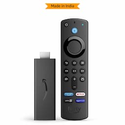 Amazon Fire TV Stick with all-new Alexa Voice Remote (includes TV and app controls), HD streaming device, 8 GB internal, Quad-core 1.7 GHz, Bluetooth 5.0 (Black)