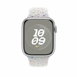 Apple Watch MUV13ZM/A 45mm Pure Platinum Nike Sport Band - M/L