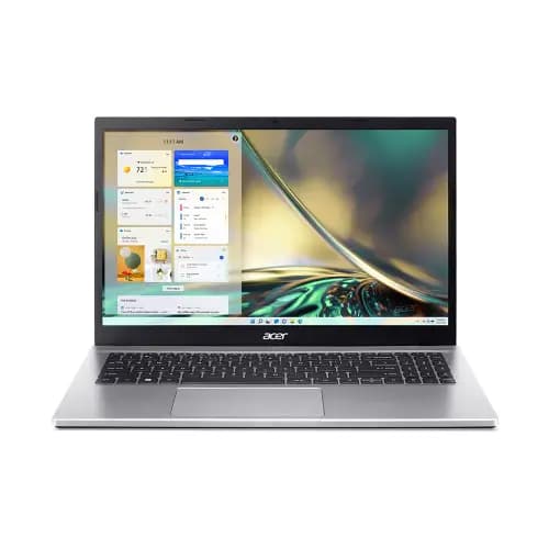 Acer A315-59 Aspire 3 Laptop 12th Gen Intel Core i5 Windows 11 home 8 GB 512 GB SSD Intel Iris Xe Graphics Microsoft Office with 39.6 cm 15.6" FHD Display, 1.7 KG, Pure Silver