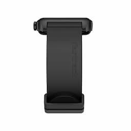 Fastrack 38096PP01 Reflex Beat Pro Smart Dial Silicone Strap For Unisex, Black